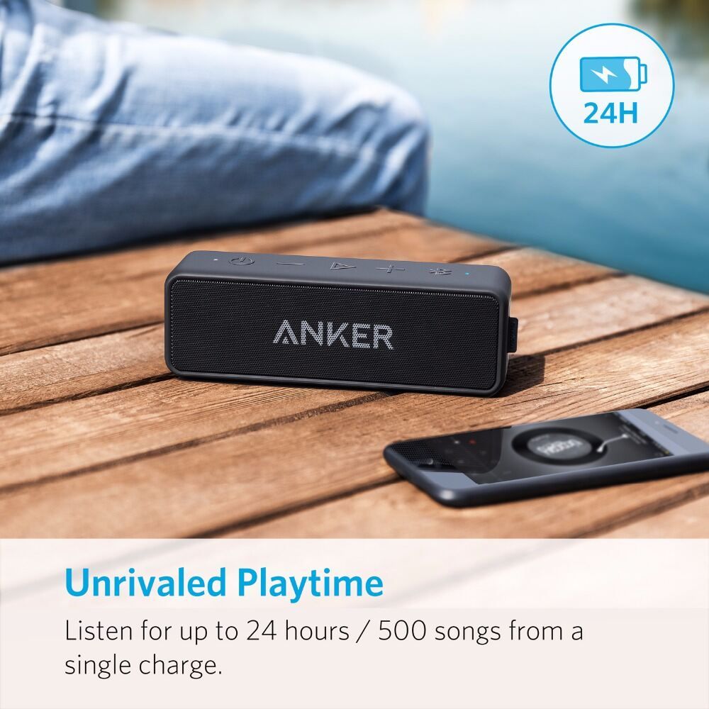 Anker Soundcore 2 পোর্টেবল ব্লুটুথ স্পিকার thumbnail 3