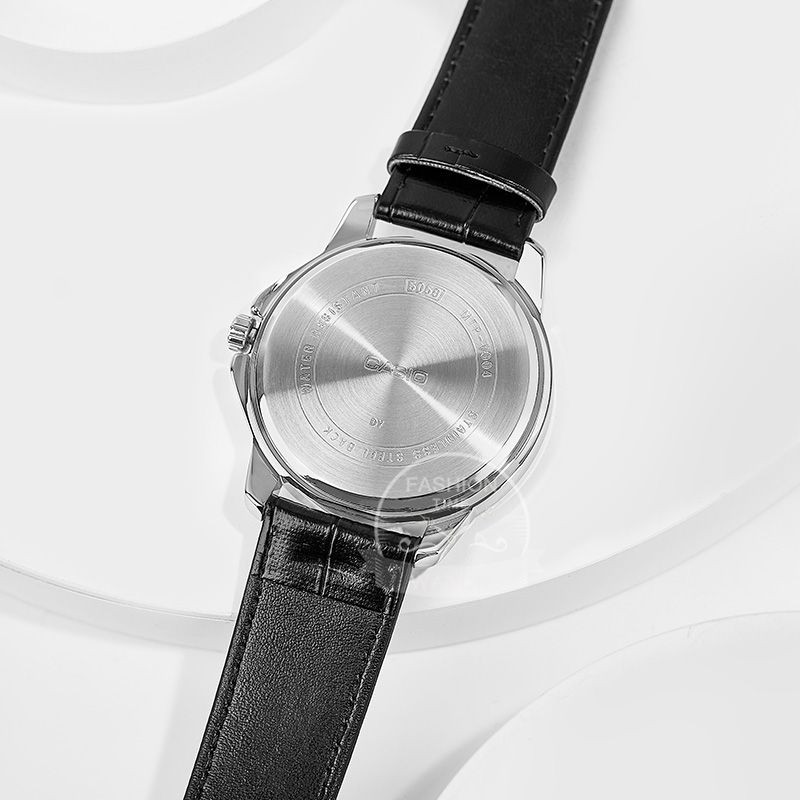 Casio এমটিপি-ভি০০৪এল লেদার স্ট্র্যাপ জেন্টস অ্যানালগ ওয়াচ thumbnail 4