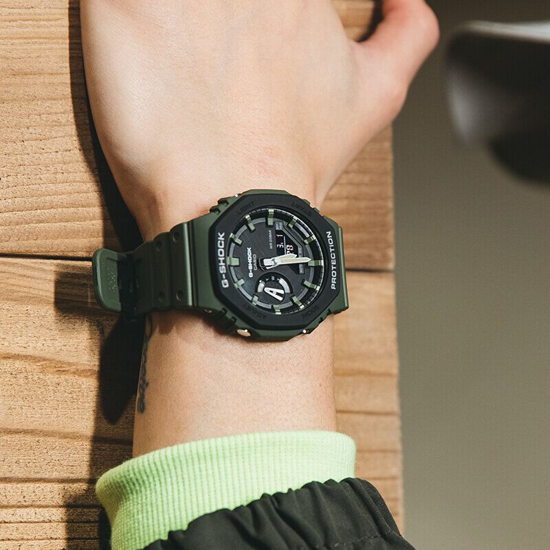 Casio জি-শক জিএ-২১০০ কার্বন কোর গার্ড শক-রেজিস্ট্যান্ট ওয়াচ thumbnail 4