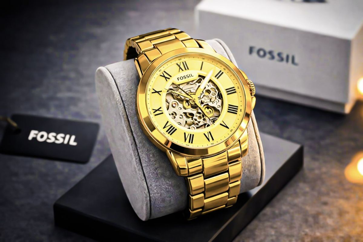 Fossil অটোমেটিক স্কেলিটন মেকানিক্যাল স্টেইনলেস স্টিল মেনস ওয়াচ thumbnail 3