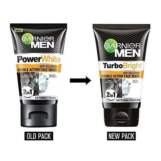 Garnier Men টার্বো ব্রাইট ডাবল অ্যাকশন ফেস ওয়াশ (১০০ মি.লি.) thumbnail 3