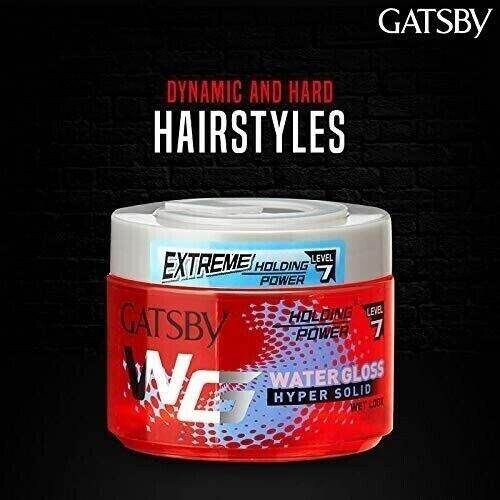 Gatsby ওয়াটার গ্লস হাইপার সলিড লেভেল ৭ হেয়ার জেল (৩০০ গ্রাম) thumbnail 4
