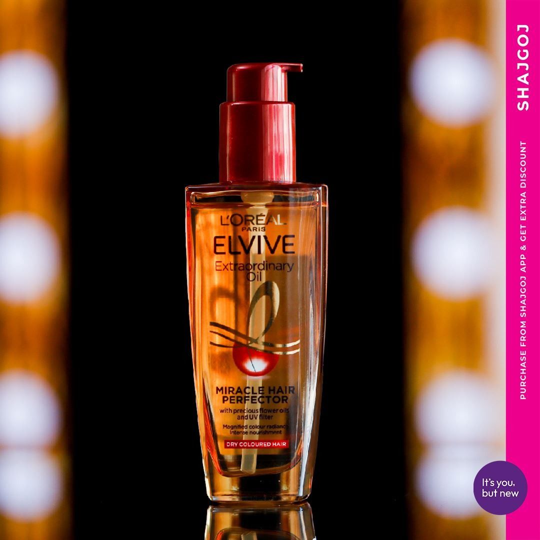 L'Oreal Paris Elvive এক্সট্রাঅর্ডিনারি হেয়ার সিরাম alternate view