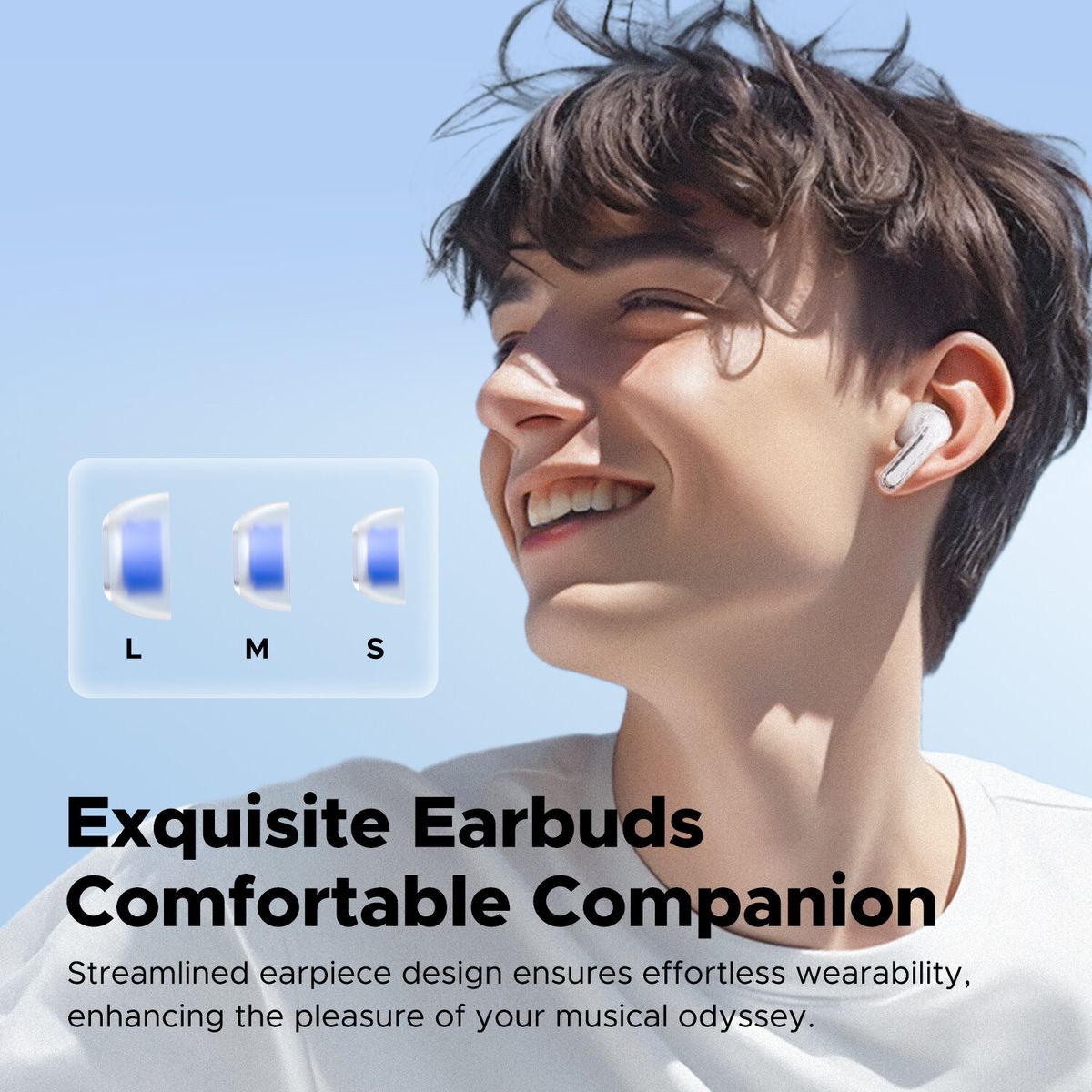 SoundPEATS Clear ট্রান্সপারেন্ট ট্রু ওয়্যারলেস ইয়ারবাডস thumbnail 3