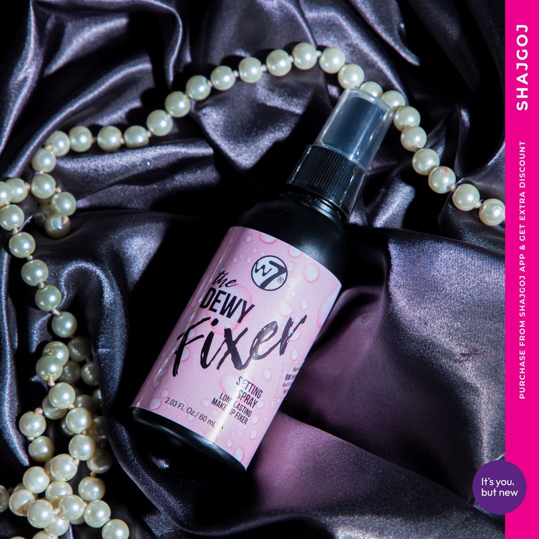 W7 The Dewy Fixer মেকআপ সেটিং স্প্রে alternate view